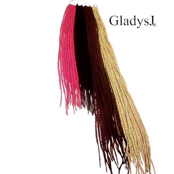 12" Protective Pre Looped Twist Crochet Braid 6 Pack - Picture 8 of 9